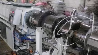 TSP75 PE PIPE EXTRUSION LINE [upl. by Astri]