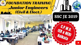 Foundation TrainingJunior EngineersCPWD KolkataER amp NERSSC JE 2019 amp 2020 cpwd sscje [upl. by Tabina]