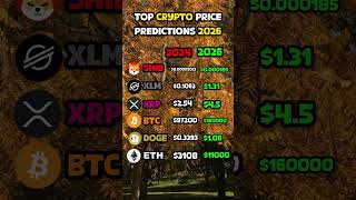 The best crypto price predictions for the year 2026🚀📈👀 crypto xrp btc eth xlm dogecoin [upl. by Anek]