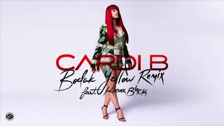 Cardi B Bodak Yellow Remix Ft Kodak Black Extended Mix Clean [upl. by Antoni]