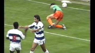 Roy Wegerle  QPR v Luton Town 1591990 [upl. by Burris]