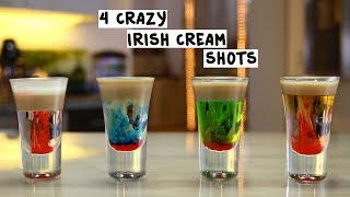 Four Crazy Irish Cream Shots [upl. by Adalbert]