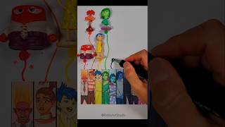 Inside Out 2 Figure and Human matching puzzle 🧩 shorts trend viral [upl. by Nnylarac29]