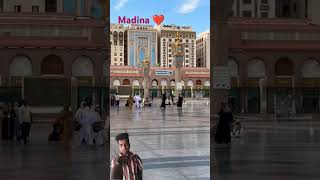 Madina ❤️ beautiful urdu travel live religion music [upl. by Armalla]