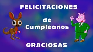 Felicitaciones de cumpleaños graciosas [upl. by Gintz]