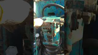 Pilling rig machine casagrande B250 rotary motor open [upl. by Sarette]