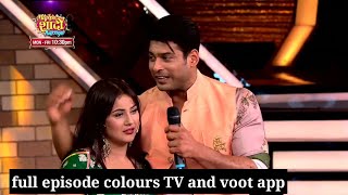 Siddharth surprising shehnaaz gill by entering her show mujhe se shaadi karoge sidnaaz [upl. by Herzel]