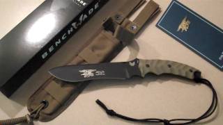 BENCHMADEMarc A Lee quotGloryquot Knife [upl. by Irving]