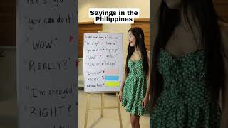 SAYINGS PART 1  Learn Tagalog Philippines [upl. by Alaet777]