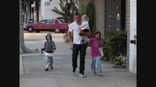 Balthazar Getty with his kids 2  042309  PapaBrazzi Report [upl. by Roach391]