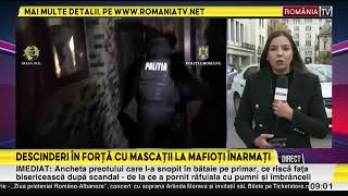 Descideri în forţă la traficanţi mascaţii au bătut şi la uşa socrului lui Tzancă Uraganul [upl. by Juieta]