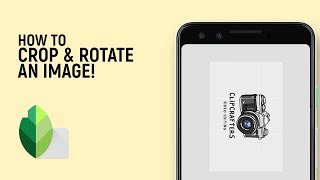 How to Crop and Rotate a Photo in Snapseed EASY [upl. by Eiramlatsyrc]