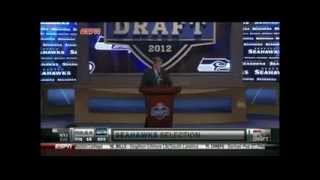 2012 NFL Draft  Pick 15 Seahawks  B Irvinmp4 [upl. by Conlon597]