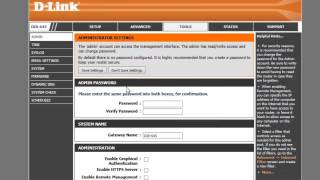 How to change your DLink router login password [upl. by Atidnan284]