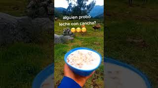 alguien Probo leche con canchita … [upl. by Hnad]