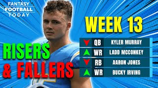 Week 13 Recap Risers amp Fallers Injury News GamebyGame Breakdown  2024 Fantasy Football Advice [upl. by Tareyn]