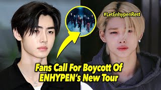 Fans Call For Boycott Of ENHYPENs New Tour To Take Place A Month After Concluding Previous Tour [upl. by Sedruol]