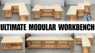 Ultimate Modular Workbench A Design for Everyone [upl. by Eciram]