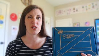 Unboxing Doodle Crate May 2019  Faux Leather Portfolio [upl. by Alyhs896]