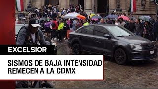 CDMX padece una jornada de sismos de baja magnitud este 26 de septiembre [upl. by Aibar]