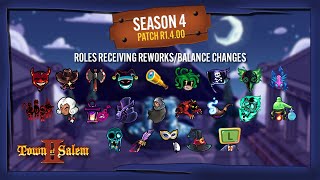 TOWN OF SALEM 2 SEASON 4 FULL PATCH NOTES EXPLAINED [upl. by Gabriella]