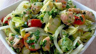 ✨ Ensalada nutritiva saludable y deliciosa para almorzar o cenar 🥗 [upl. by Leena]