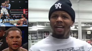 “He has a BROKEN JAW”— Gervonta Davis Reacts to Devin Haney LOSING amp Getting DROPPED by Ryan Garcia [upl. by Alol]