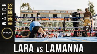 Lara vs Lamanna HIGHLIGHTS May 1 2021  PBC on FOX [upl. by Einobe859]