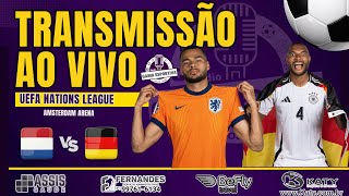 Holanda x Alemanha  Uefa Liga das Nações  Ao Vivo Narração [upl. by Swerdna]