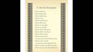 St Patricks prayer  Breastplate prayer [upl. by Beattie225]