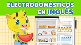 INGLÉS PARA NIÑOS  ELECTRODOMÉSTICOS EN INGLÉS  CLASE DE INGLÉS AMIGO MUMU [upl. by Gambrell513]