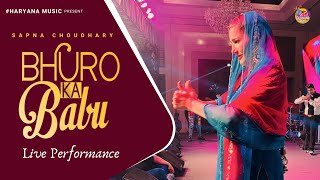 Bhuro Ka Babu  Sapna Choudhary Dance Performance  New Haryanvi Song 2023 [upl. by Adnohryt533]