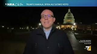 Trump vs Harris a un giorno dal voto Daniele Compatangelo quotKamala Harris sta perdendo terreno [upl. by Wanids]