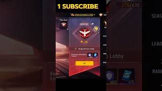 Free fire new cs rank season 24 star 😱😈  freefire shorts csrank trending [upl. by Aiyram638]