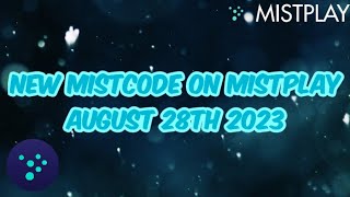 New Mistcode On Mistplay August 28th 2023  mistplay new mistcode [upl. by Swartz]