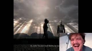 Pedro Pascal reacts death of Solaire [upl. by Lewin437]