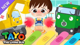 NEW✨ Ouch I Got a Boo Boo 2  Tayo Safety Song  Strong Heavy Vehicles Song  Tayo the Little Bus [upl. by Haley466]