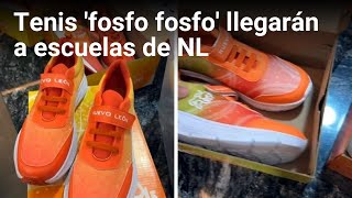 Tenis fosfo fosfo llegarán a escuelas de NL [upl. by Nabois272]