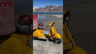 Finally We Are at 3 idiots wali Pangong Lake Ladakh Shot at Pangong Lakepangonglake lehladakh2024 [upl. by Naened]