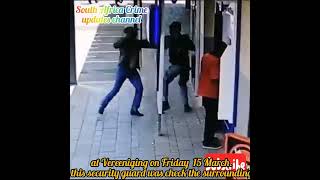 cash in transit robbery in Vereeniging on 15 March [upl. by Paten]