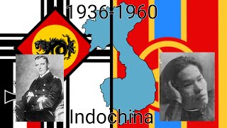 Alternate history of Indochina 19361960 kaiserreich mapping [upl. by Macomber]