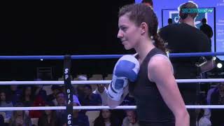 SAVATE boxe française  Finale France Elite A 2023  Fanny SERENA vs Alice BODEVEIX [upl. by Vinay]