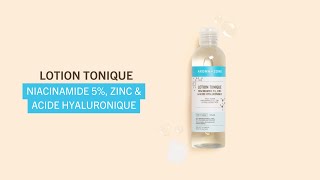 Notre Lotion tonique Niacinamide 5 Zinc et Acide hyaluronique [upl. by Larena854]