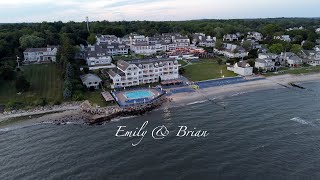 62924 Drone shots at Emily and Brians wedding [upl. by Marmaduke]