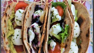 Piadine Integrali con Verdure Ricetta semplice Piadine [upl. by Radford]