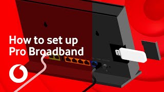 How to set up your Vodafone Pro Broadband  Support  Vodafone UK [upl. by Cocke]