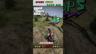 Easy Stunt Jump in Gta v Pt 243 gtavonline gtav shorts gtaonline [upl. by Ecirual722]