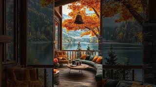 Fall Vibes in a Cozy Coffee Shop with Smooth Jazz Music – Perfect for Studying and Relaxing [upl. by Teilo92]