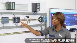 INTEGRATION OF THIRDPARTY REMOTE STATION INTO S7 1200 PLC USING PROFINET [upl. by Eillah]