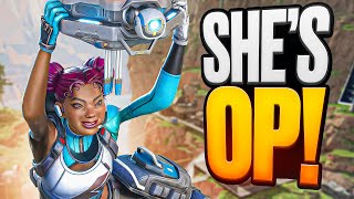 So i SOLOD Ranked with The NEW LIFELINE Apex Legends [upl. by Droc]